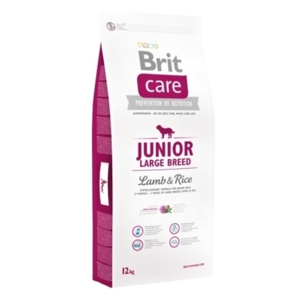Brit Care Junior Large Breed Lamb & Rice recenze a test